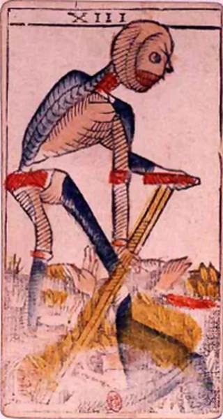 Carte du tarot de Marseille : L’Arcane sans nom